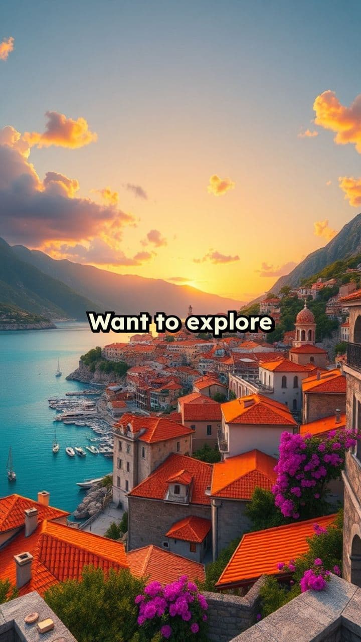 Montenegro: A Fairy-Tale Escape