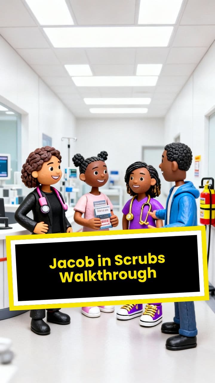 Jacob in Scrubs Walkthrough