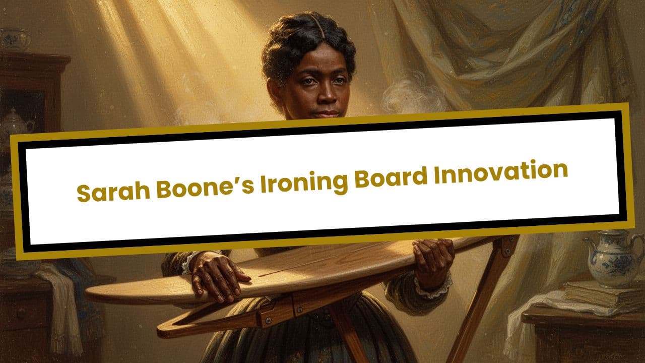 Sarah Boone’s Ironing Board Innovation