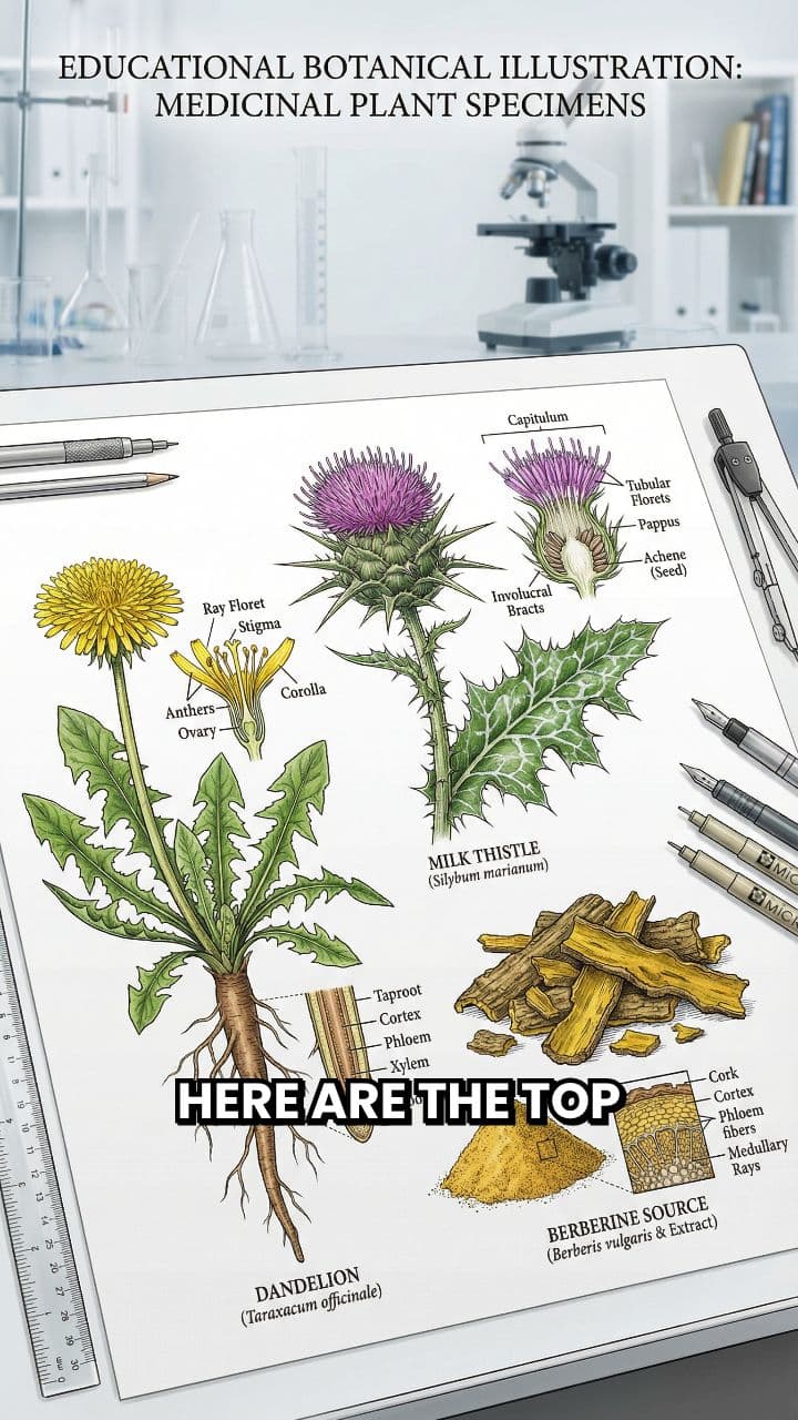 Top 3 Botanicals for Liver Support