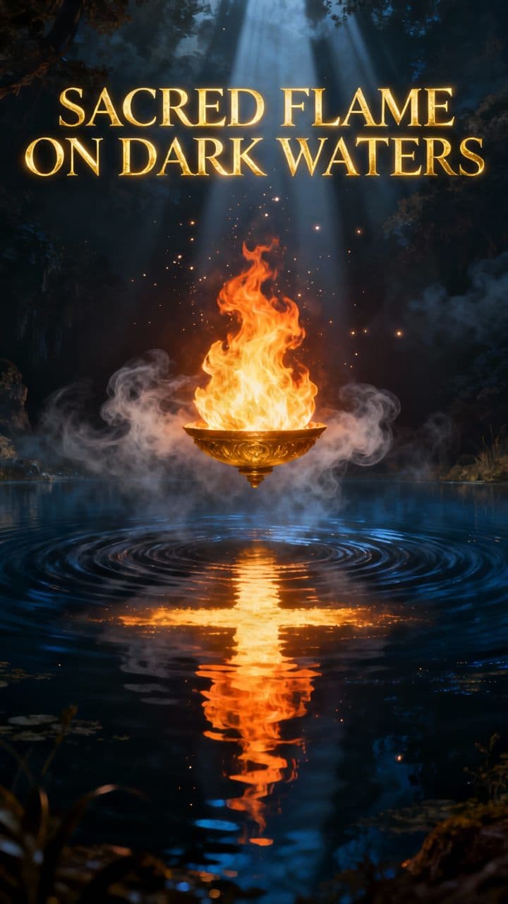 Sacred Flame on Dark Waters
