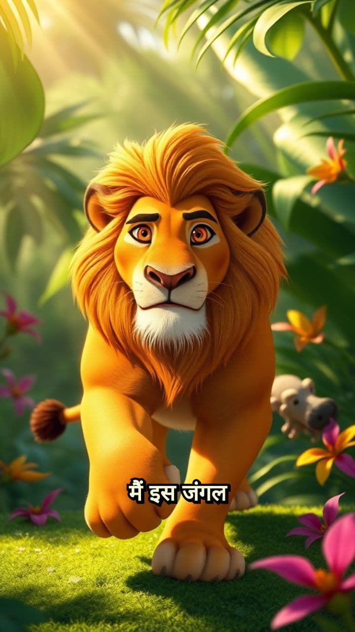 Sher aur Kabootar ki Dosti