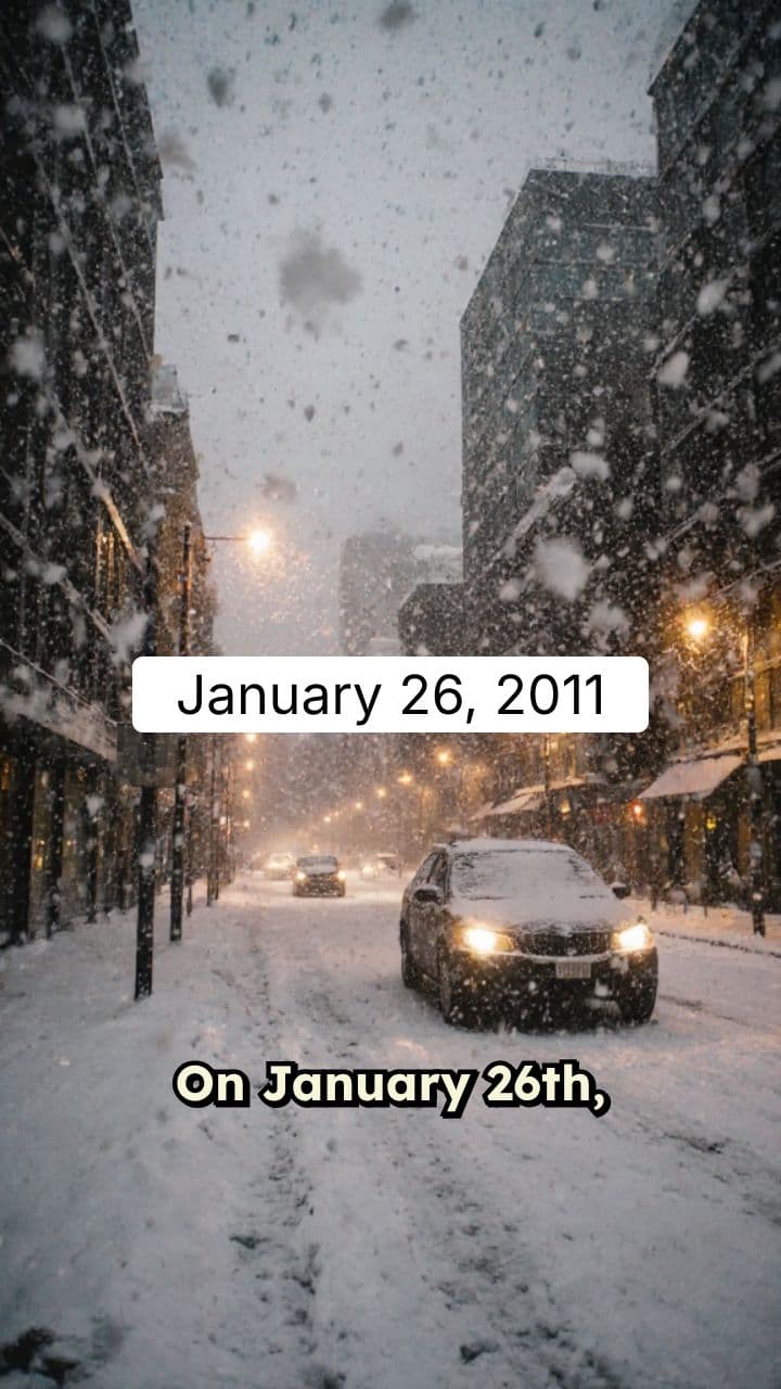 Winter Storm Timeline