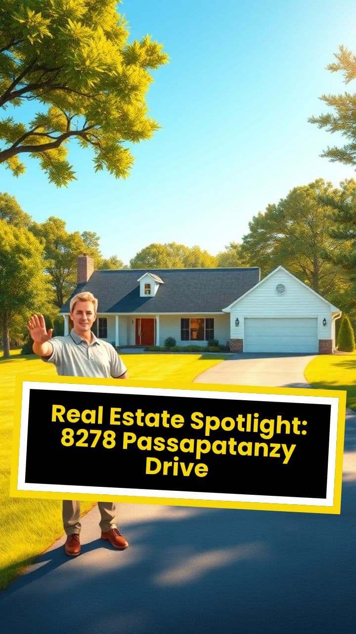 Real Estate Spotlight: 8278 Passapatanzy Drive