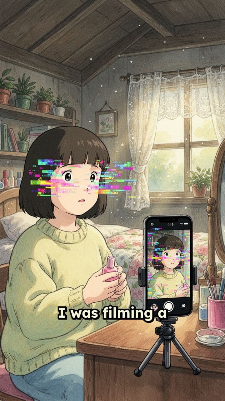 Faceless Reflection on Livestream