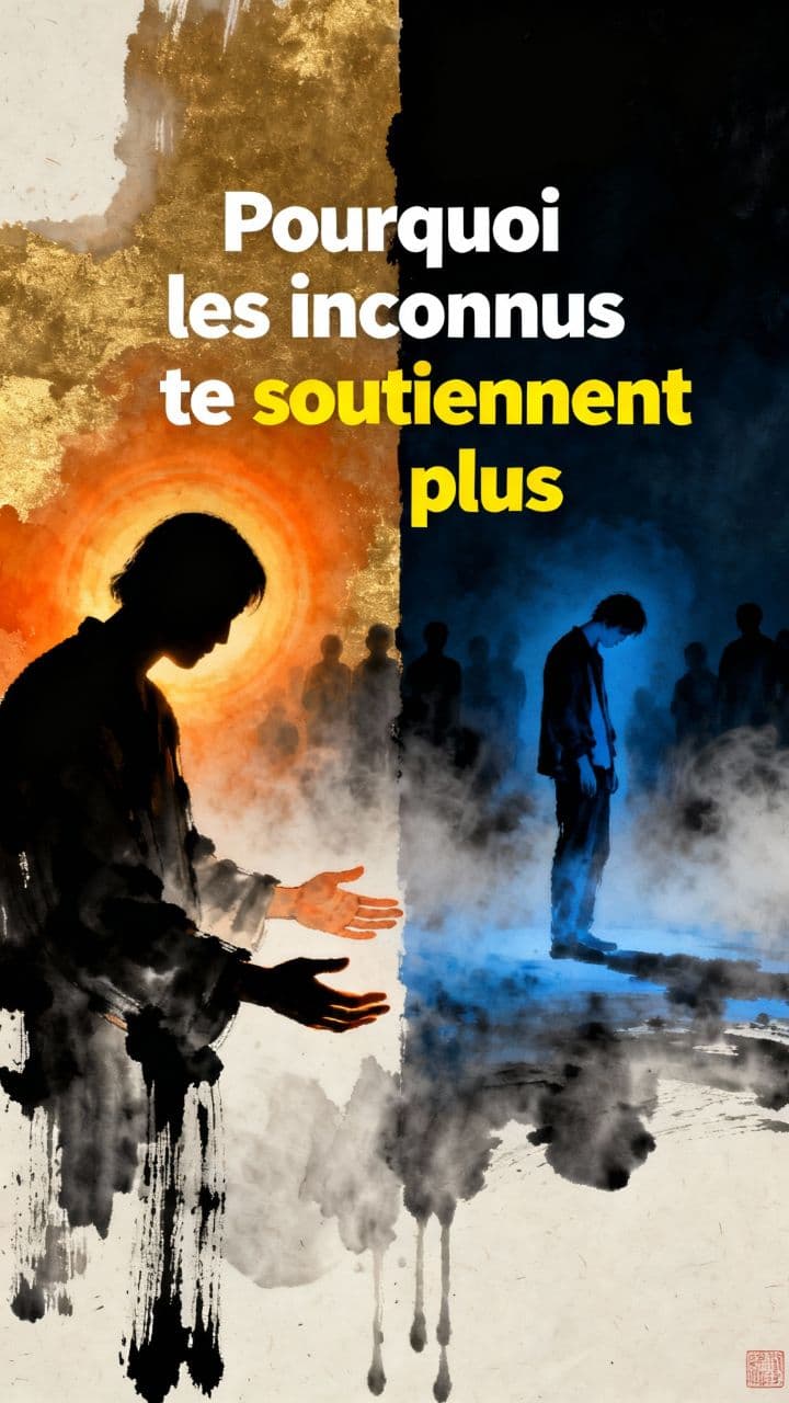 Pourquoi les inconnus te soutiennent plus