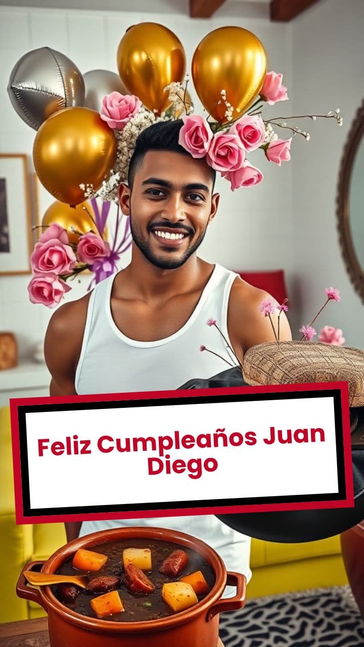 Feliz Cumpleaños Juan Diego