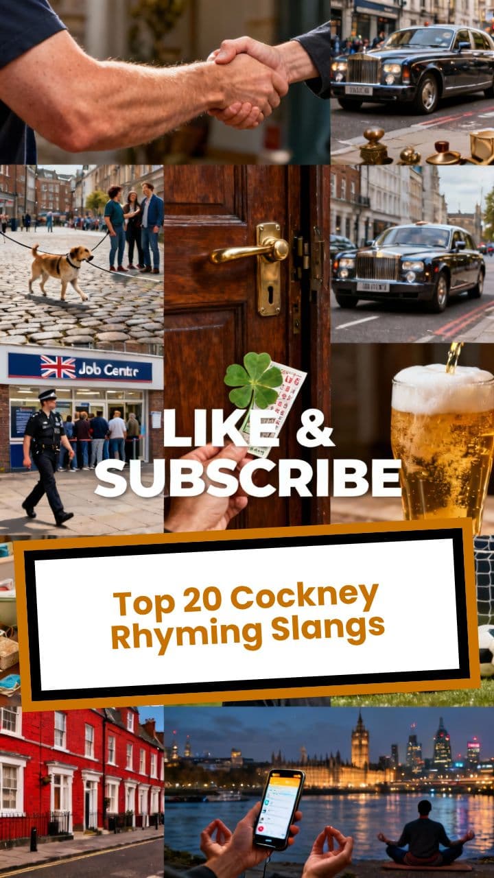 Top 20 Cockney Rhyming Slangs