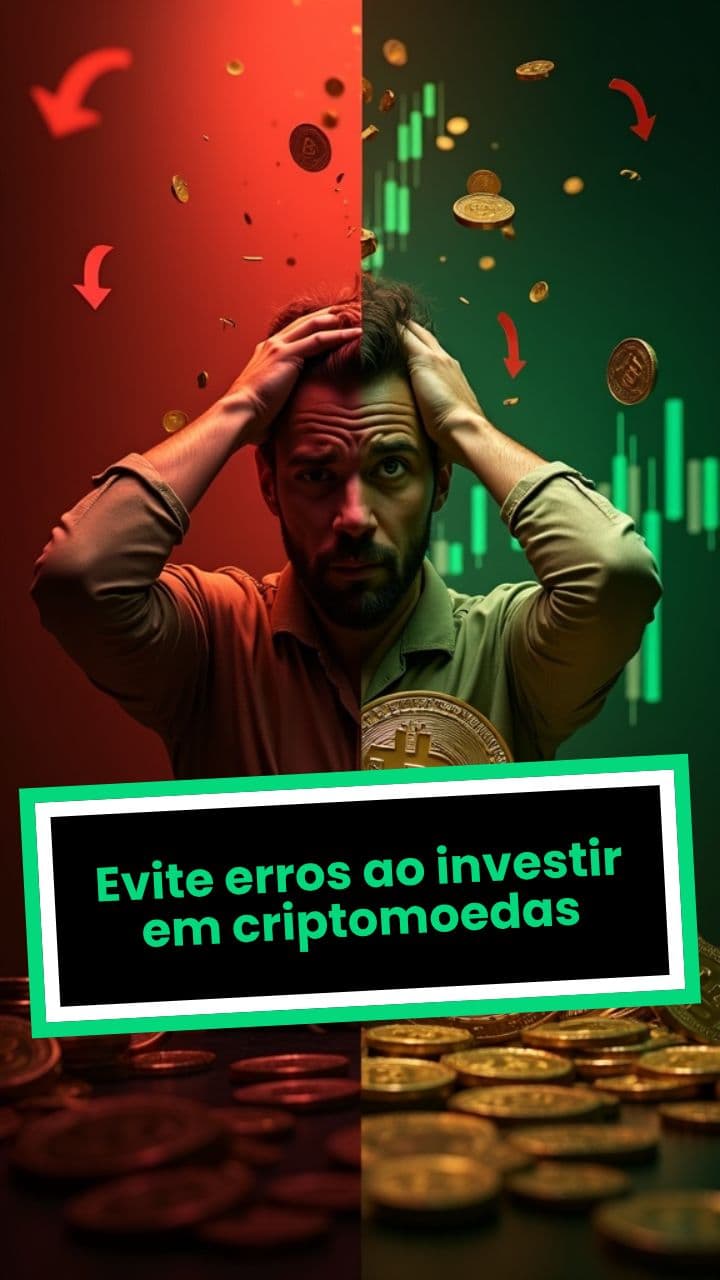 Evite erros ao investir em criptomoedas