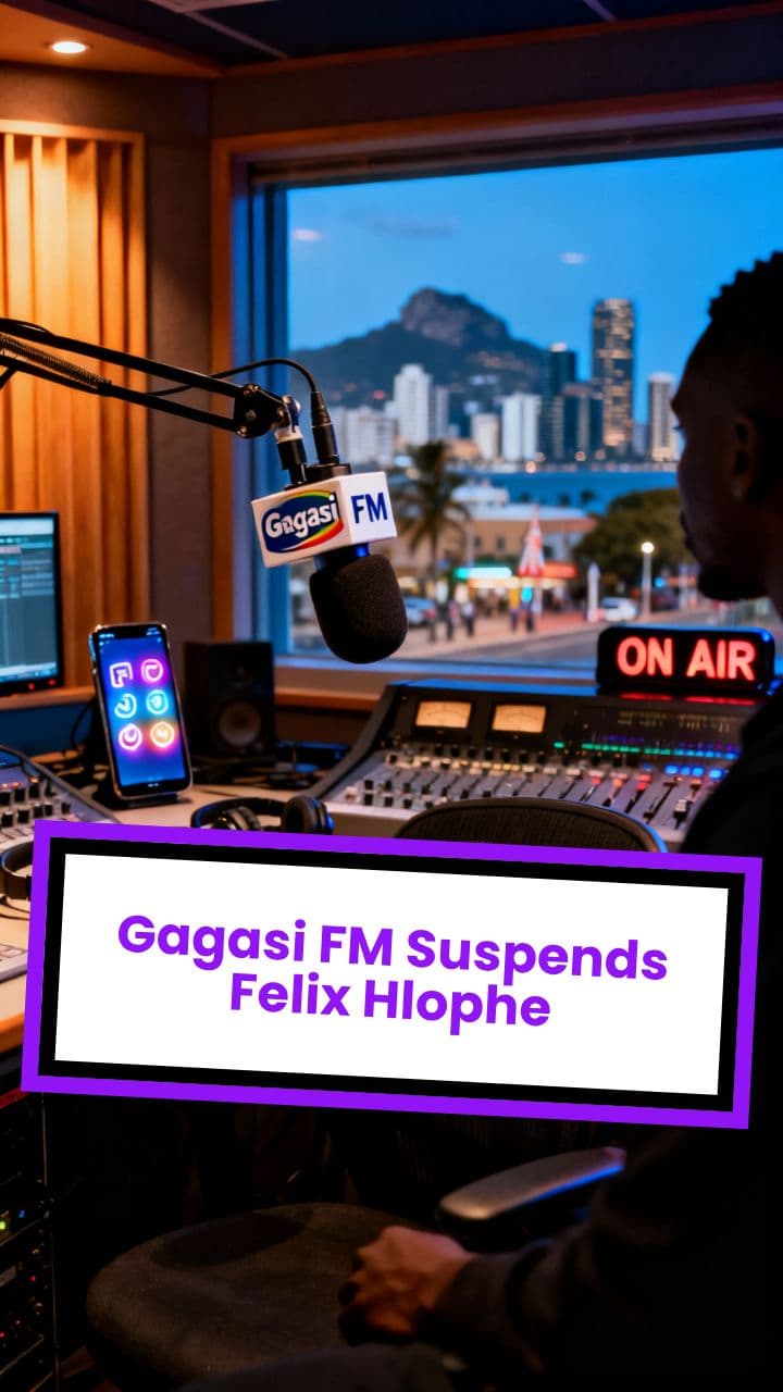 Gagasi FM Suspends Felix Hlophe