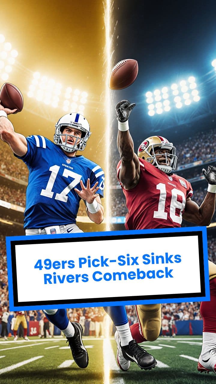 49ers Pick-Six Sinks Rivers Comeback