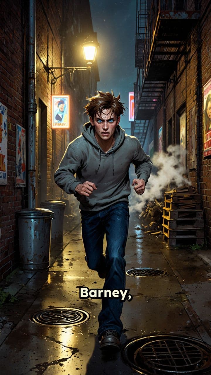 Amber Ambushes Barney in Dark Alley