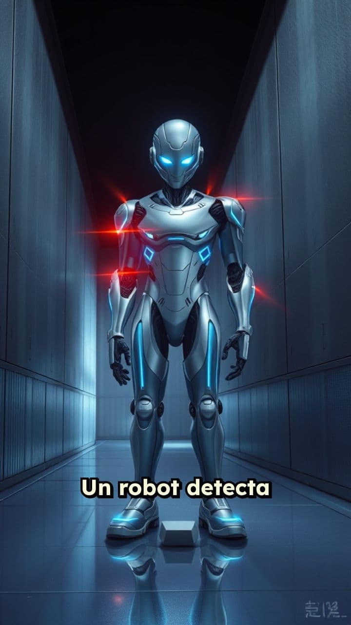 Robot futbolista en el Estadio Azteca