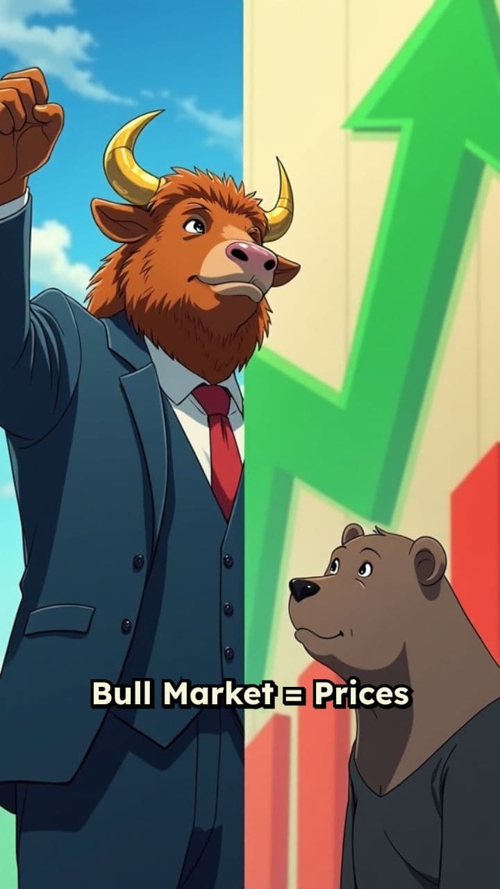 TikTok/Instagram: Bulls vs Bear Markets: What They Mean for You