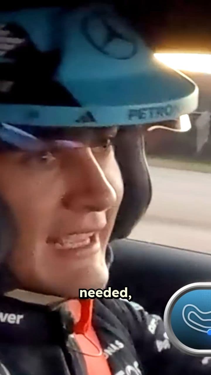 F1 Driver Races Against An AI Car