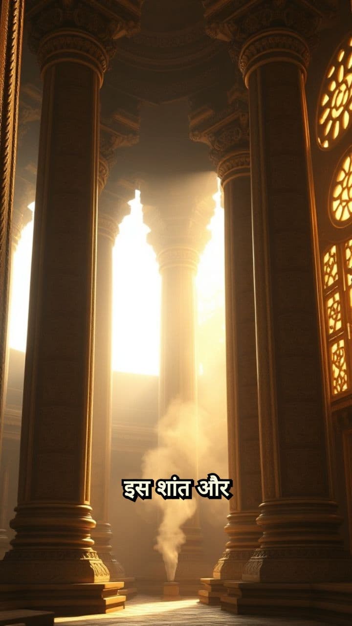 दिव्य मंदिर की शांति