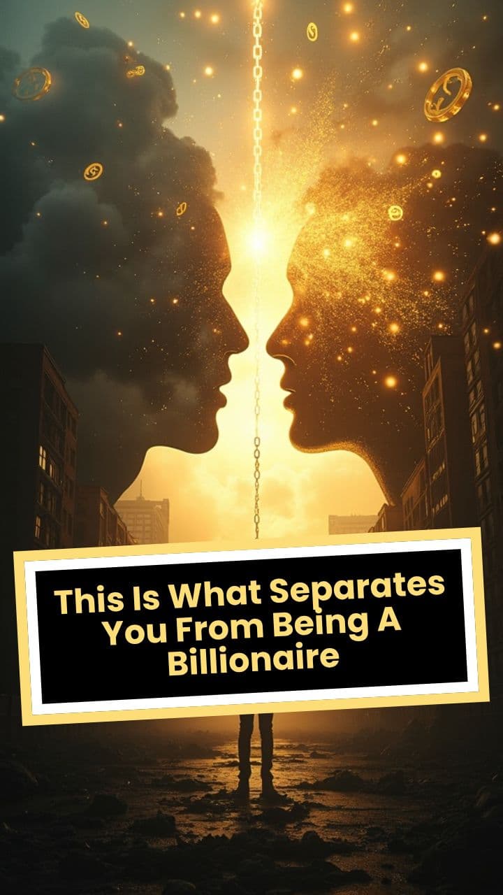 This Is What Separates You From Being A Billionaire
