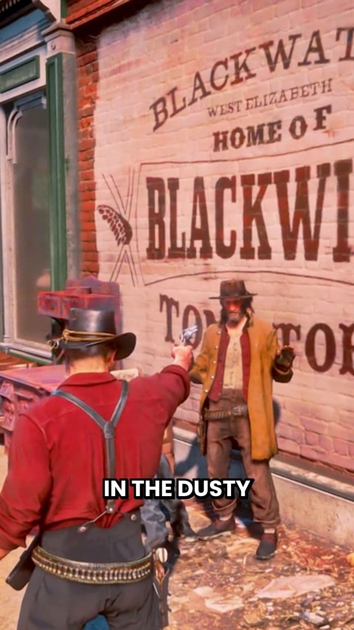 Showdown in a Western Town