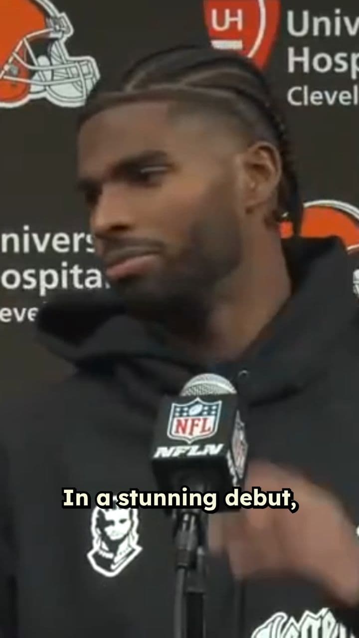 Shedeur Sanders Leads Browns to Victory