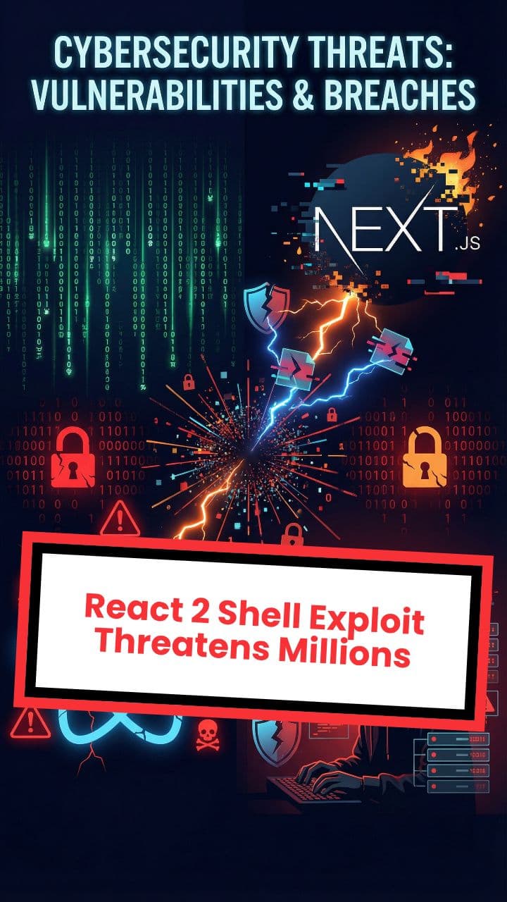 React 2 Shell Exploit Threatens Millions