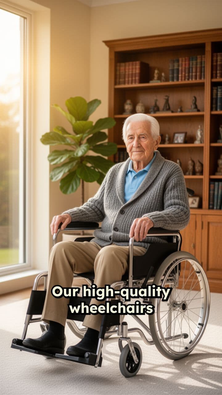 S.S Traders: Quality Healthcare Wheelchair Advertisement