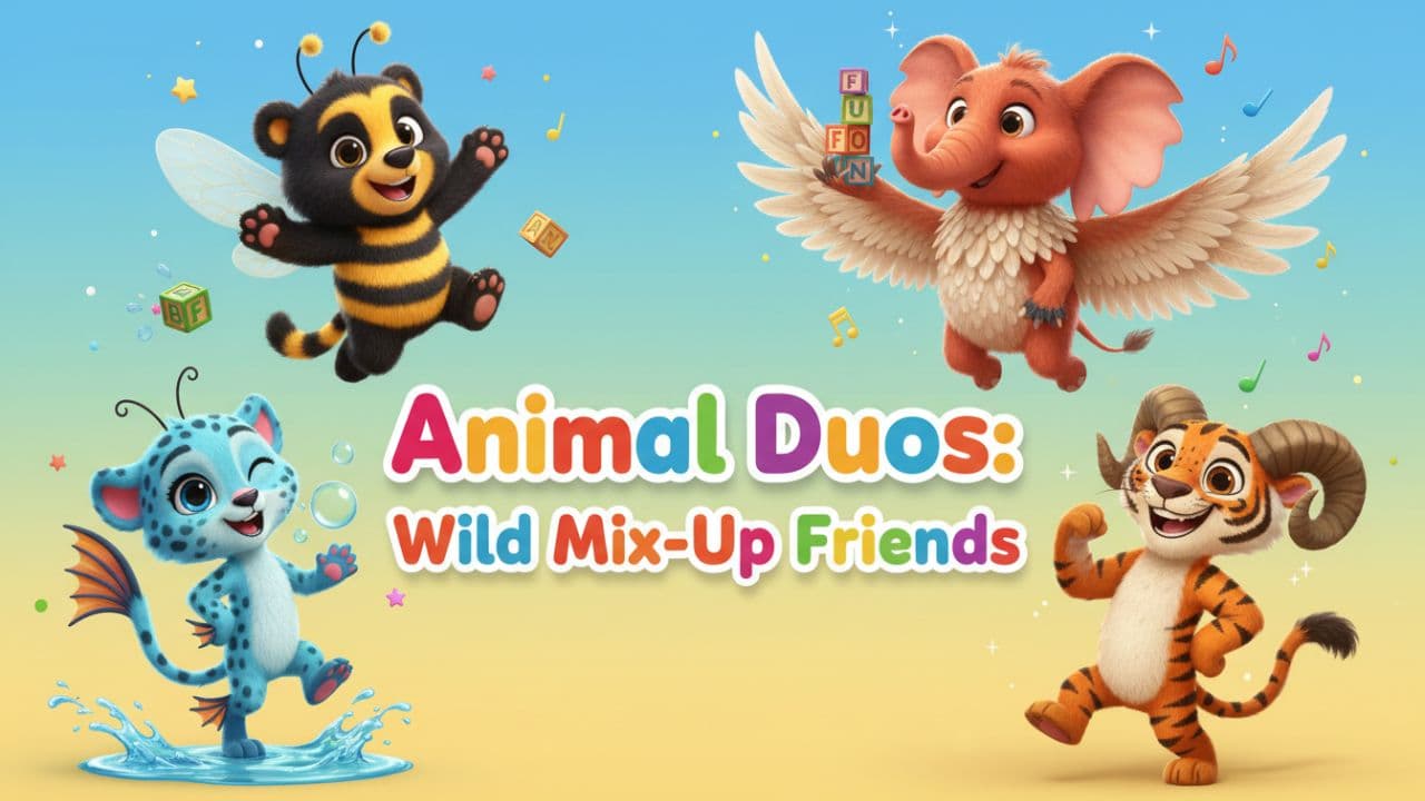 Animal Duos: Wild Mix-Up Friends