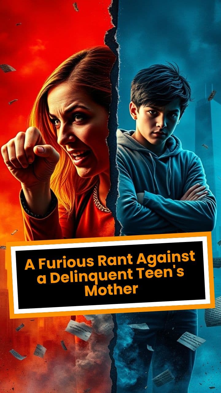 A Furious Rant Against a Delinquent Teen's Mother