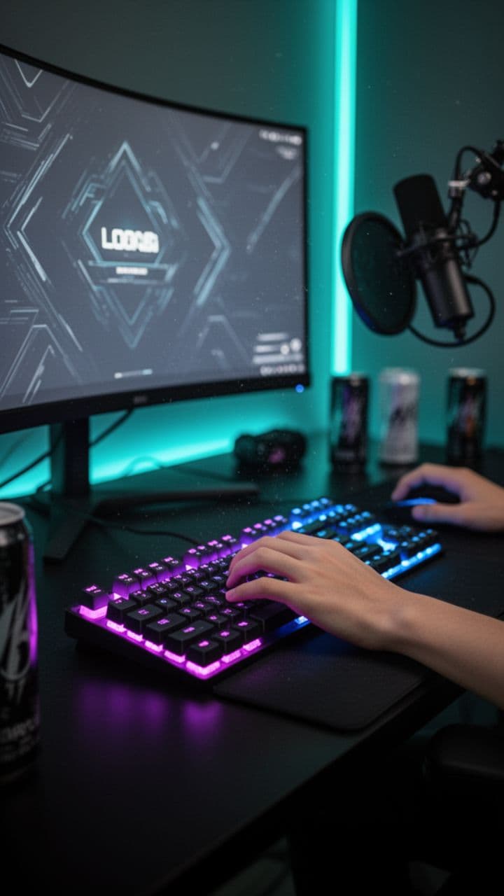 Fortnite and Roblox Night Glow