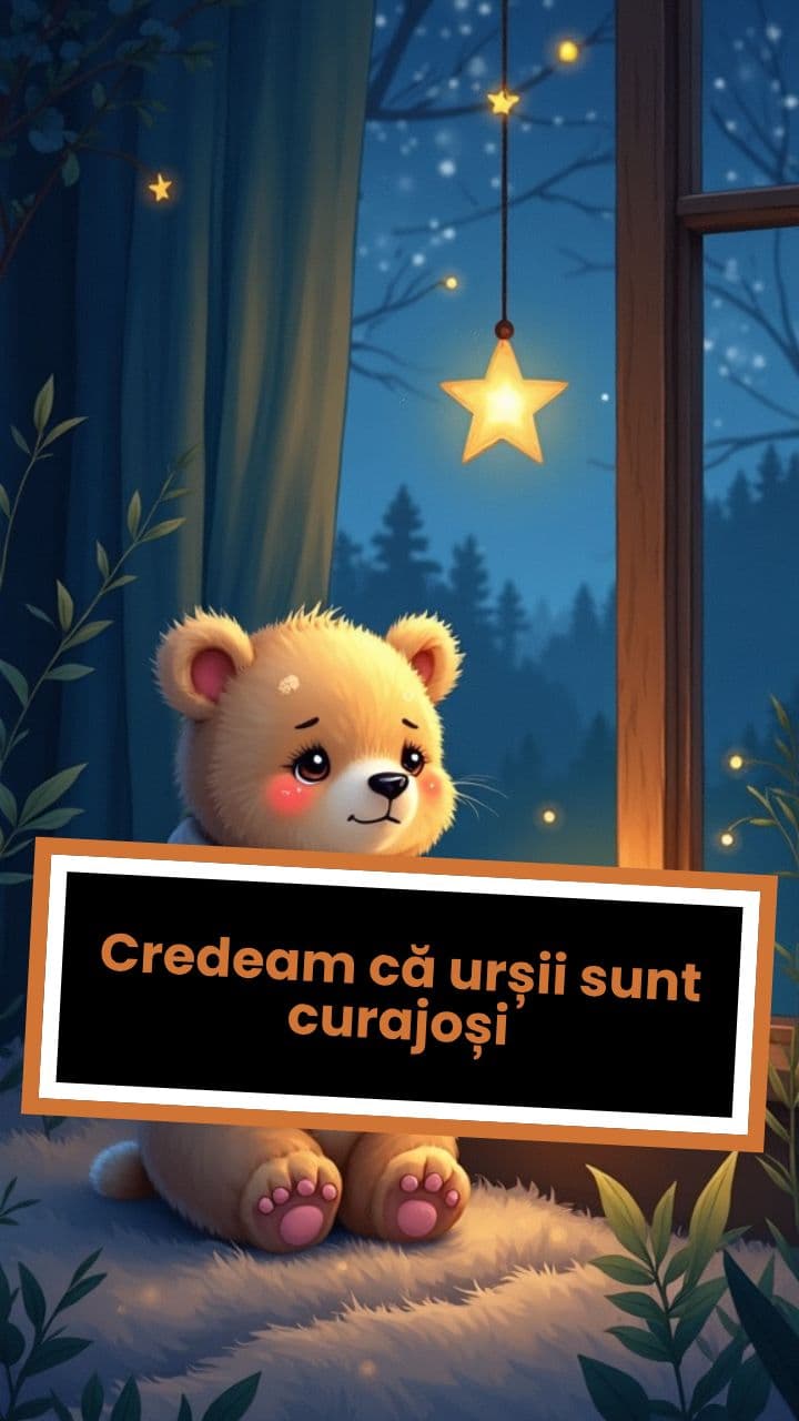 Credeam că urșii sunt curajoși