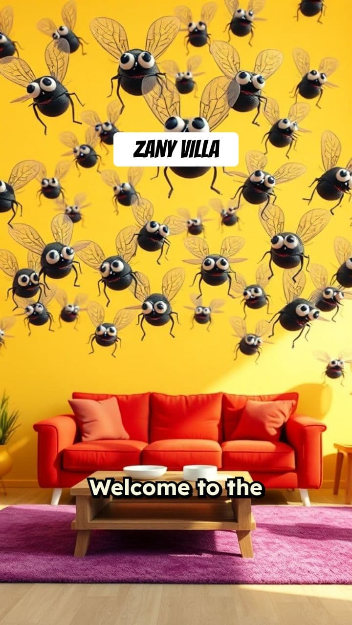 Zany Villa Flies