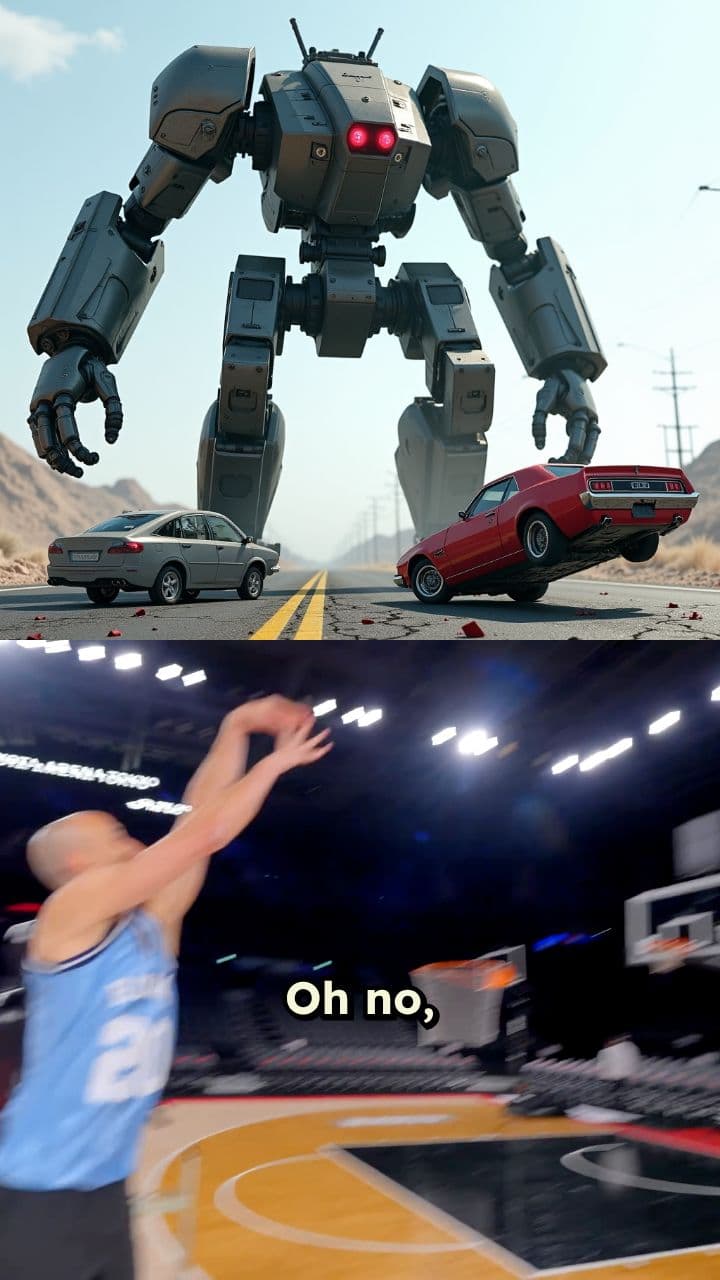 World's Strongest Man vs. Giant Mech