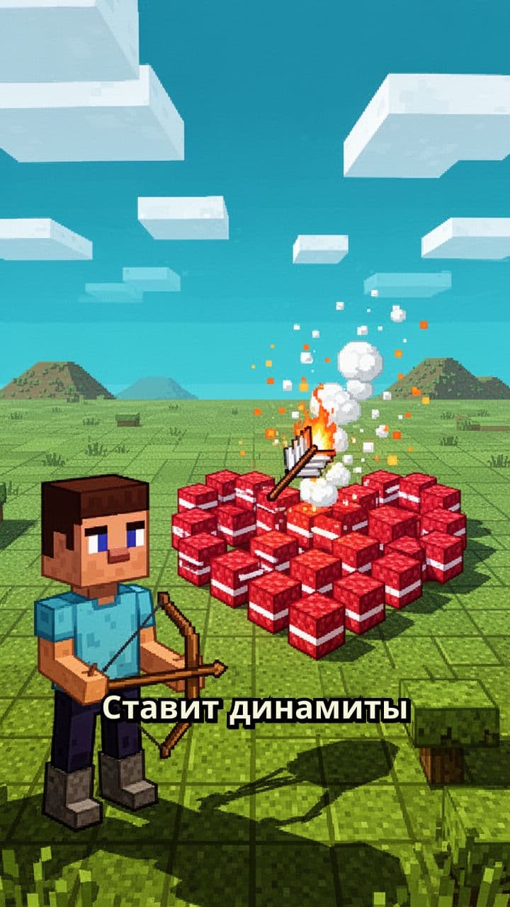 Динамитное сердце и стрела