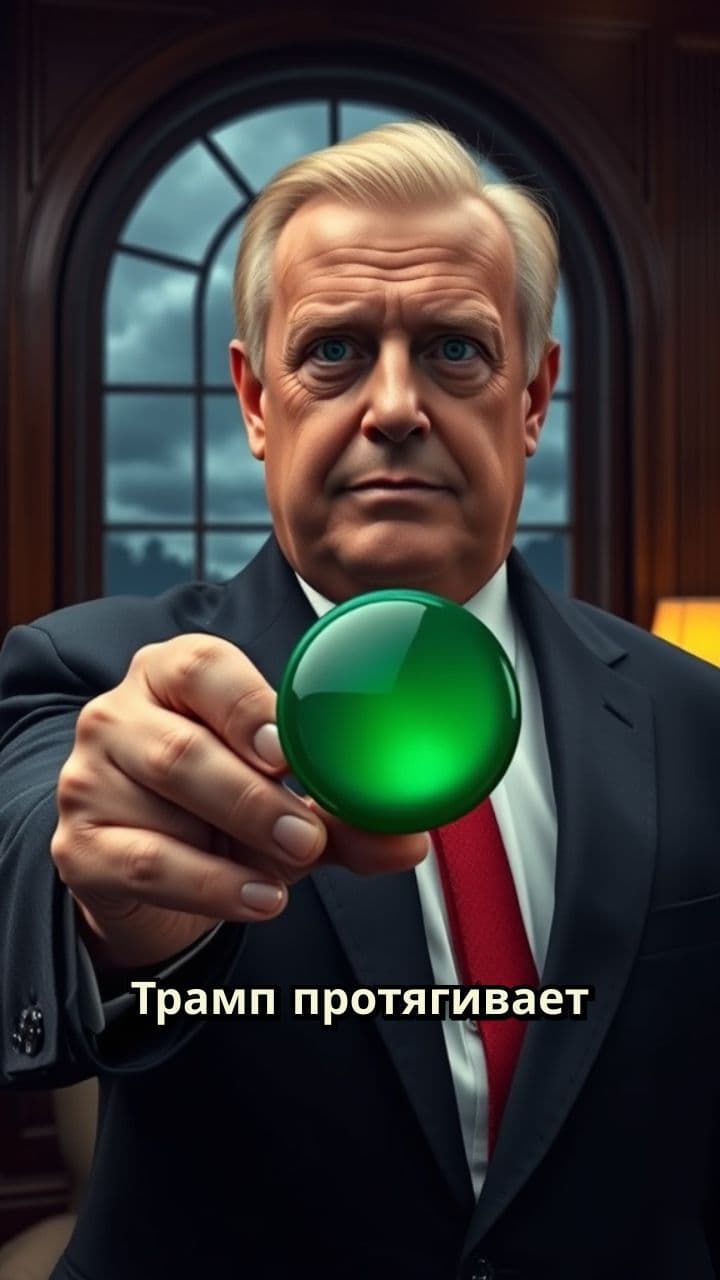 Трамп и зелёная кнопка