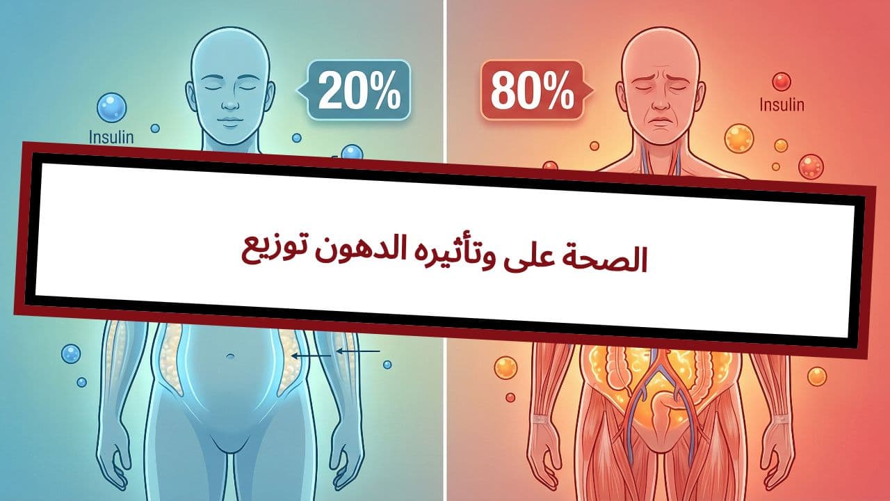 توزيع الدهون وتأثيره على الصحة