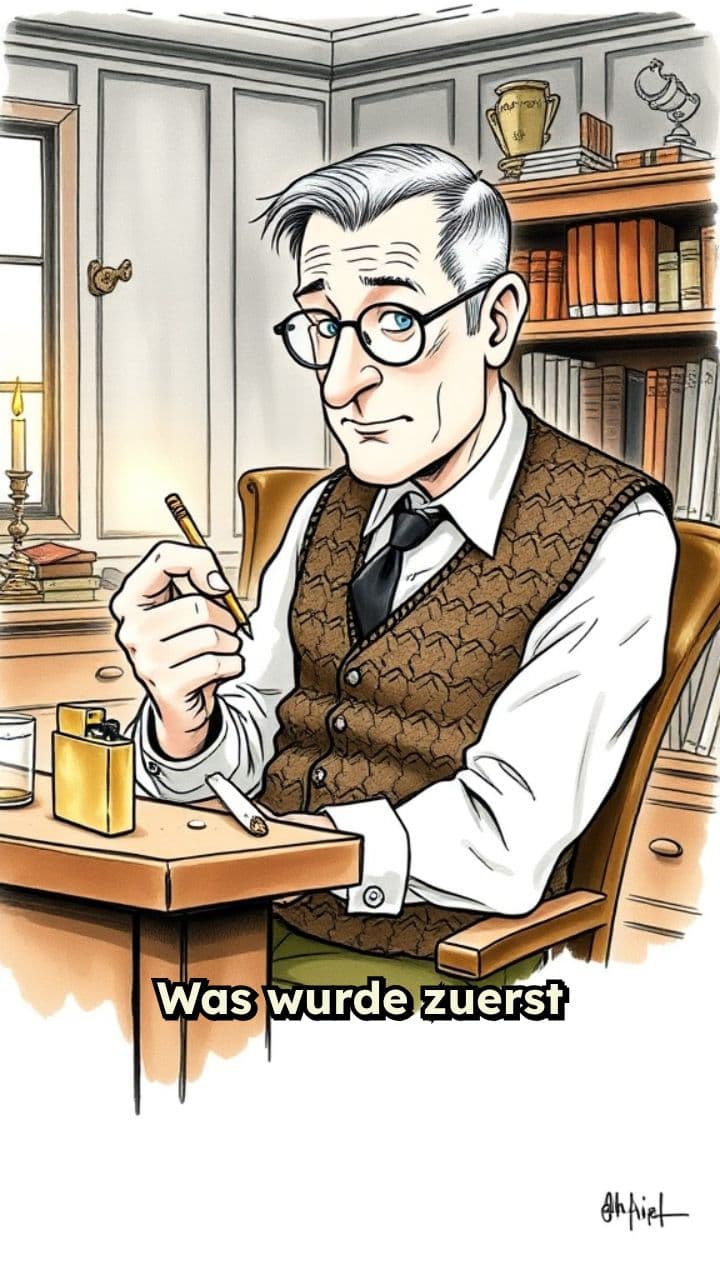 Feuerzeug vor Streichholz erfunden