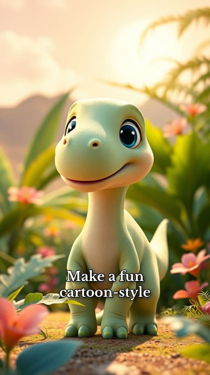 Dino's Journey to Friendship