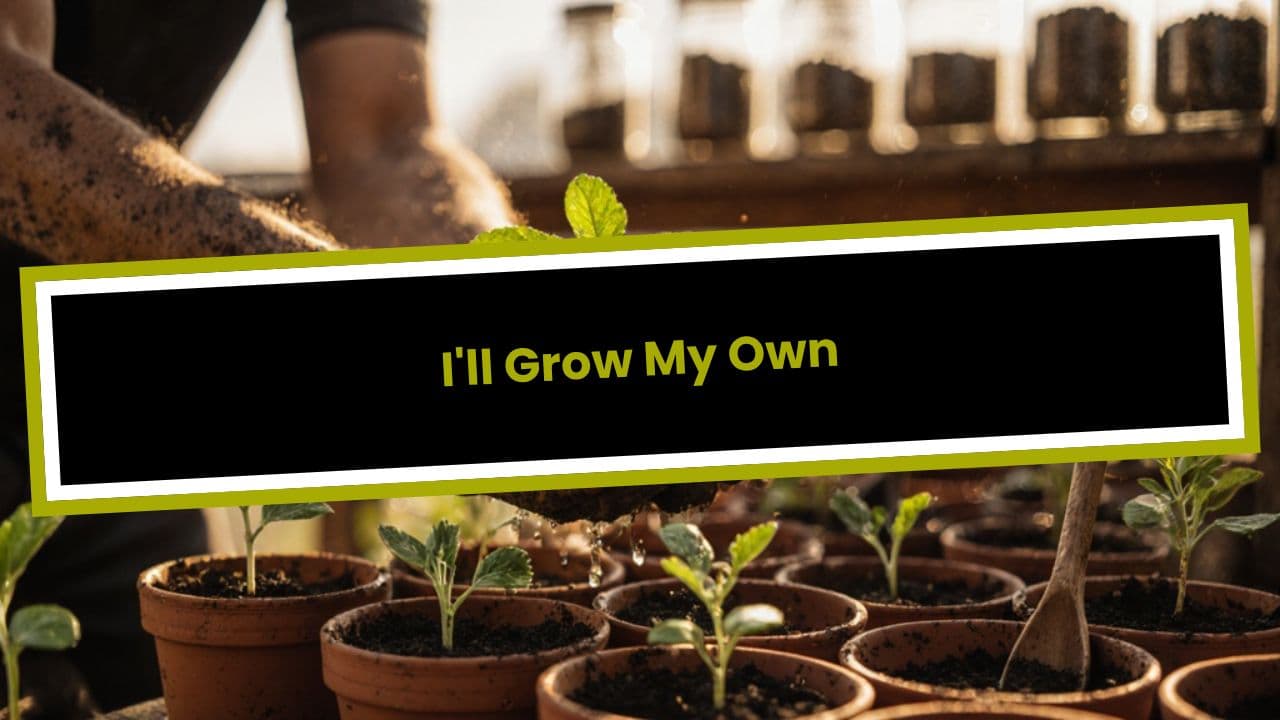 I'll Grow My Own