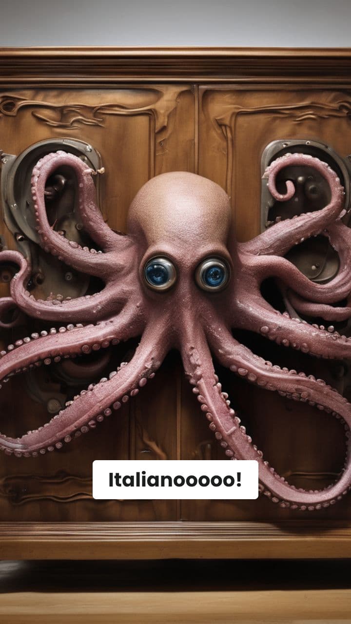 Polpo-Armadio's Chaotic Fall