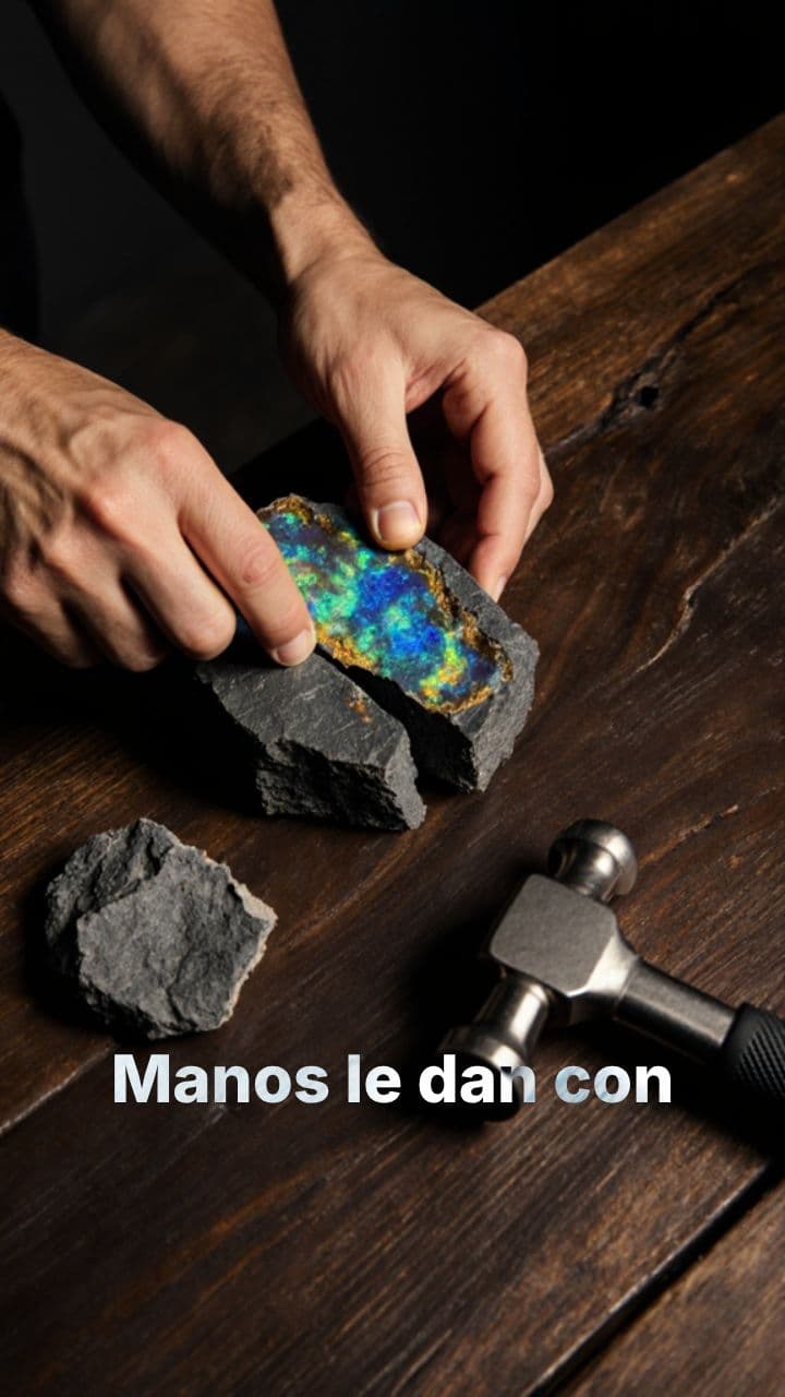 Espectrolita revelada en ASMR