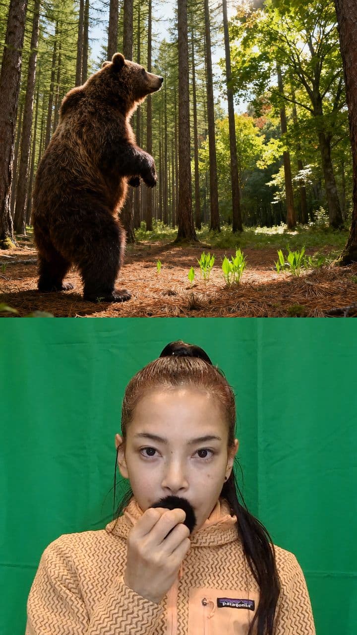 ヒグマが人工林を自然林へ戻す力