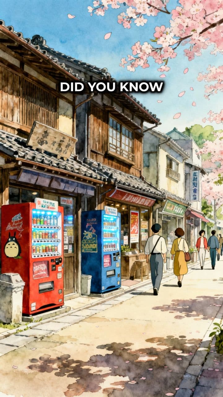 World Facts: Japan's Vending Culture