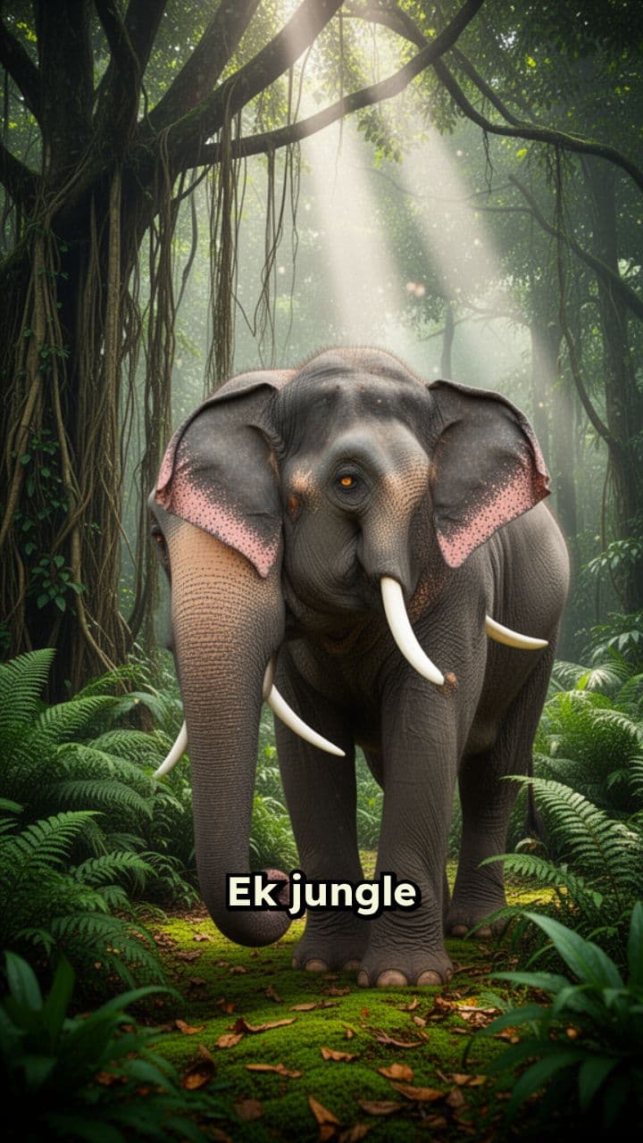 Haathi aur Chuha Ki Dosti