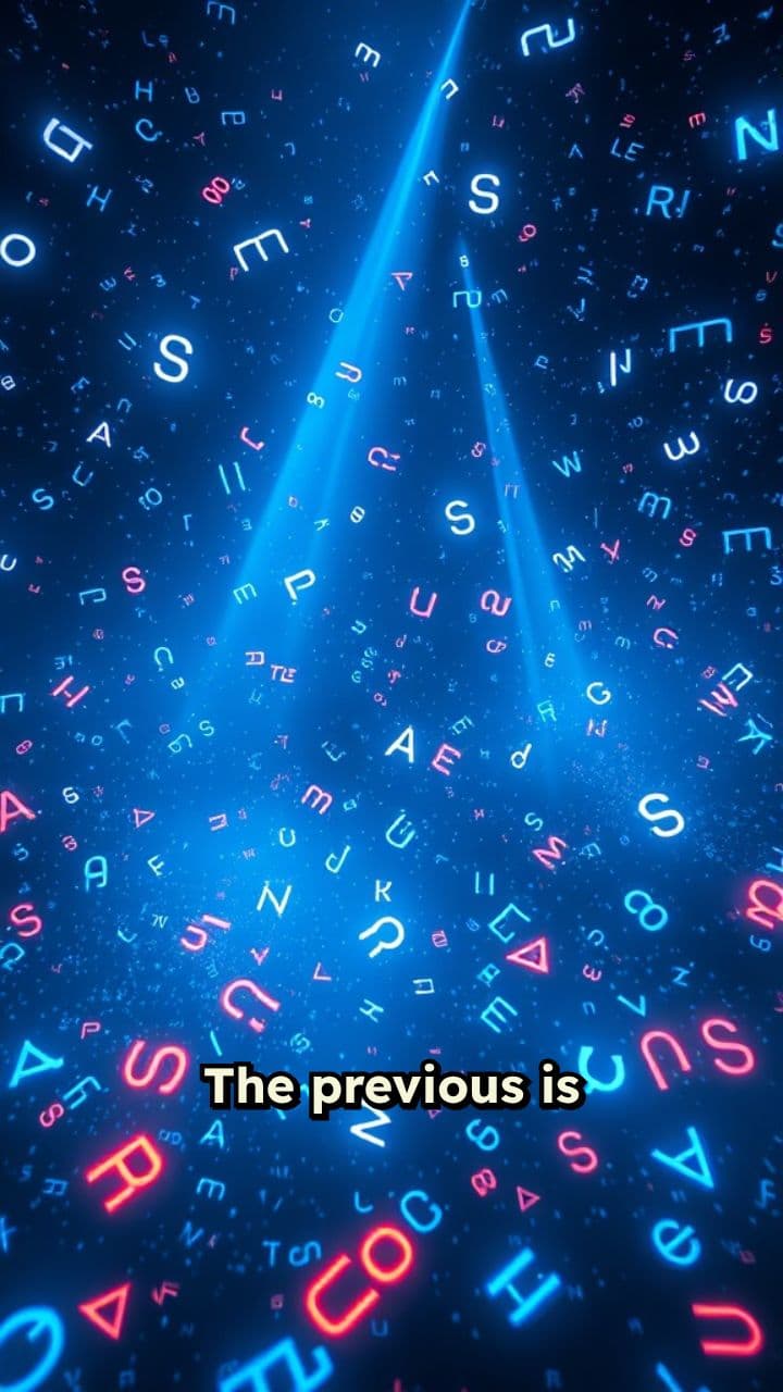 Previous Text Prepared for Voice Generation