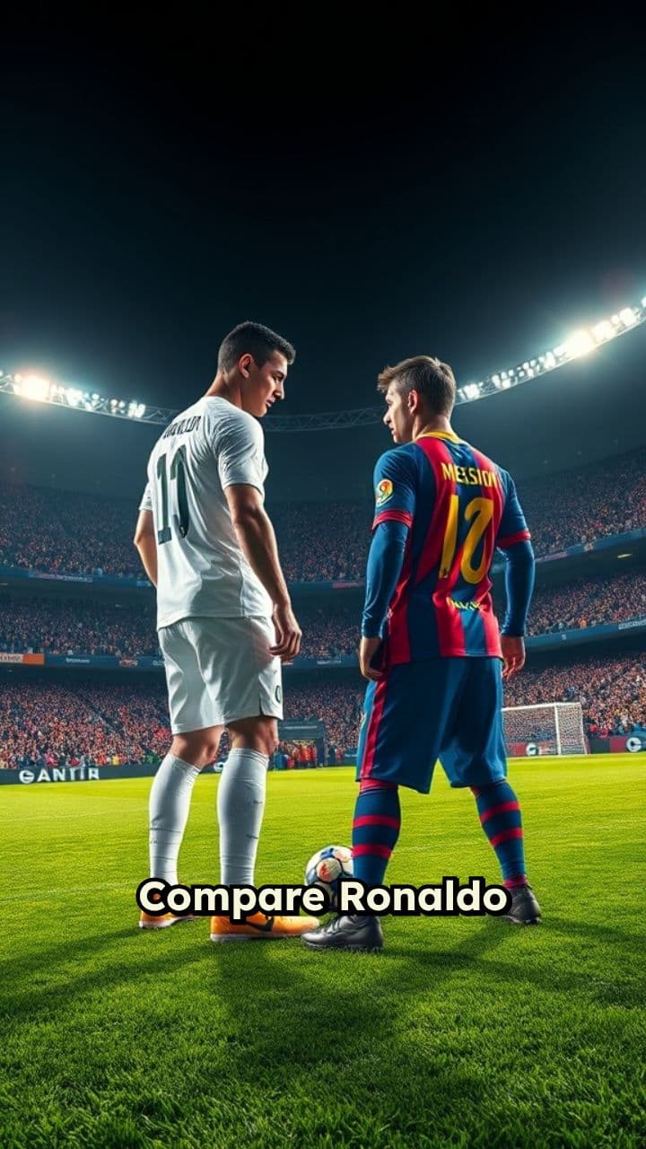 Ronaldo vs Messi Skills Comparison