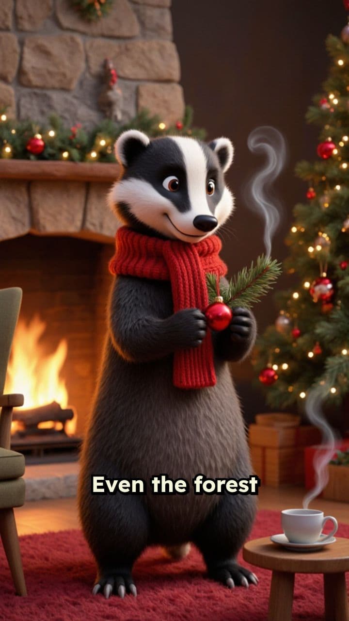 Badger's Christmas Cheer