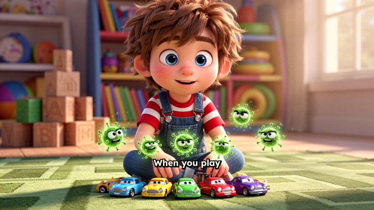 Wash Your Hands Nursery Rhyme