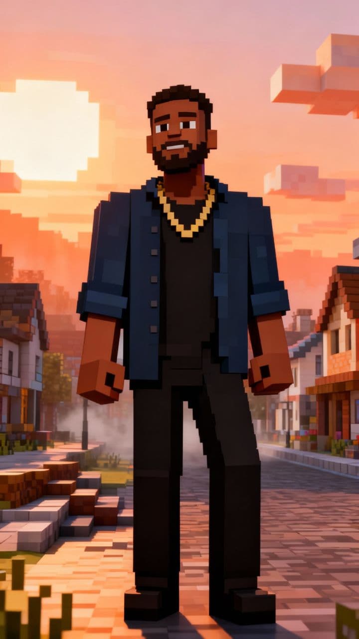 "Animated Character Singing Hopeful Song"