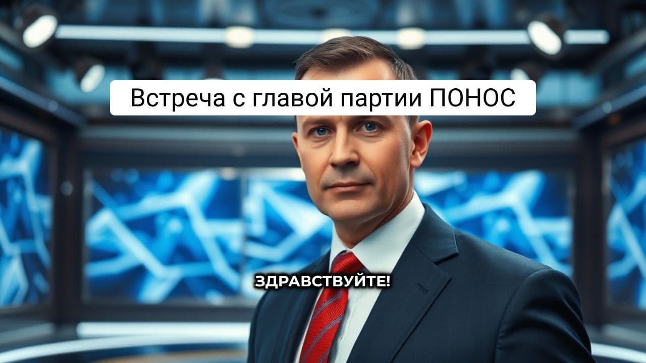 Новости: Встреча главы партии ПОНОС и жителей