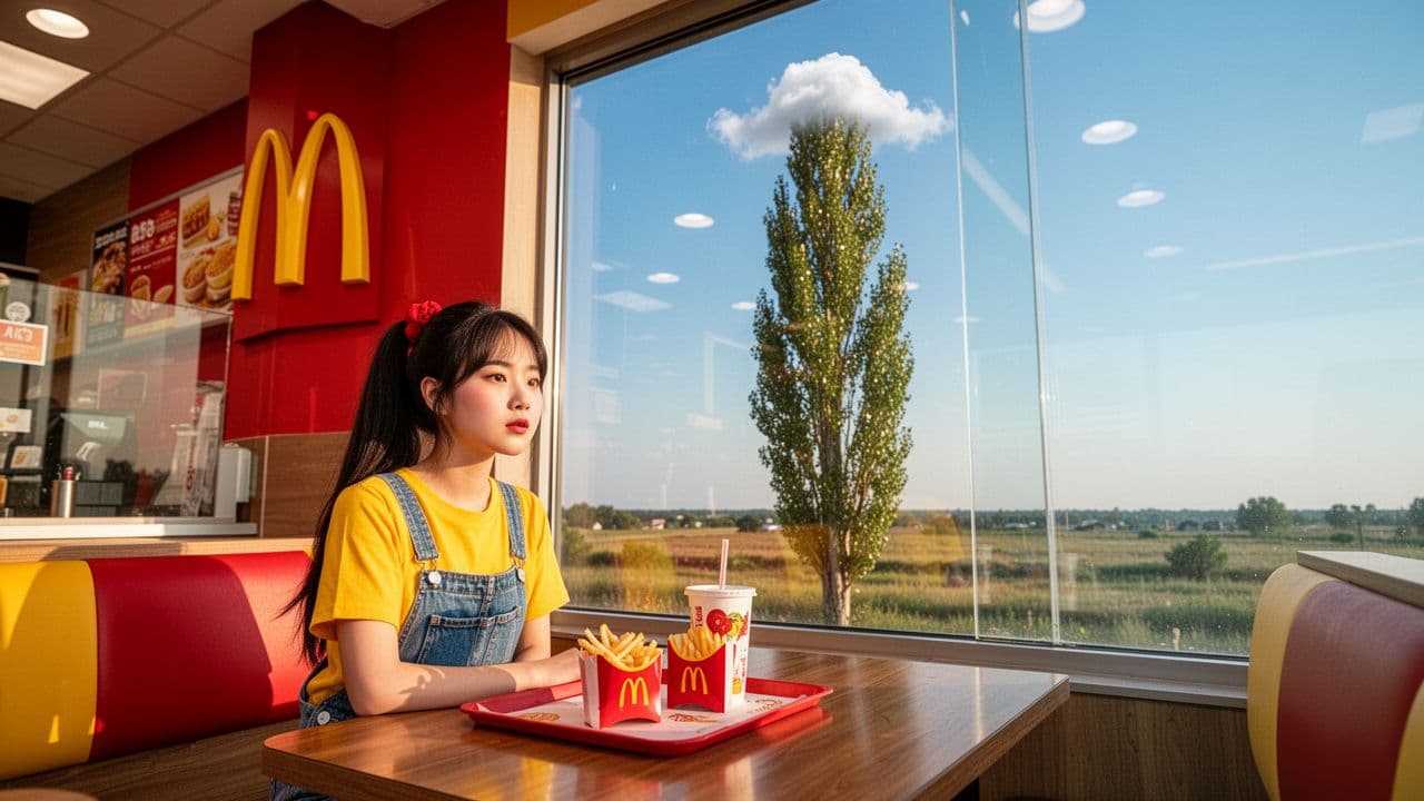 A Mysterious Cloud on the Treetop