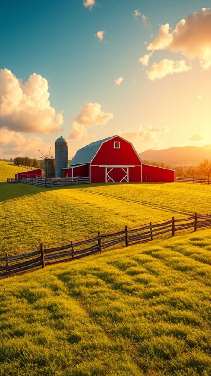 La fermă cu bucurie și cântec